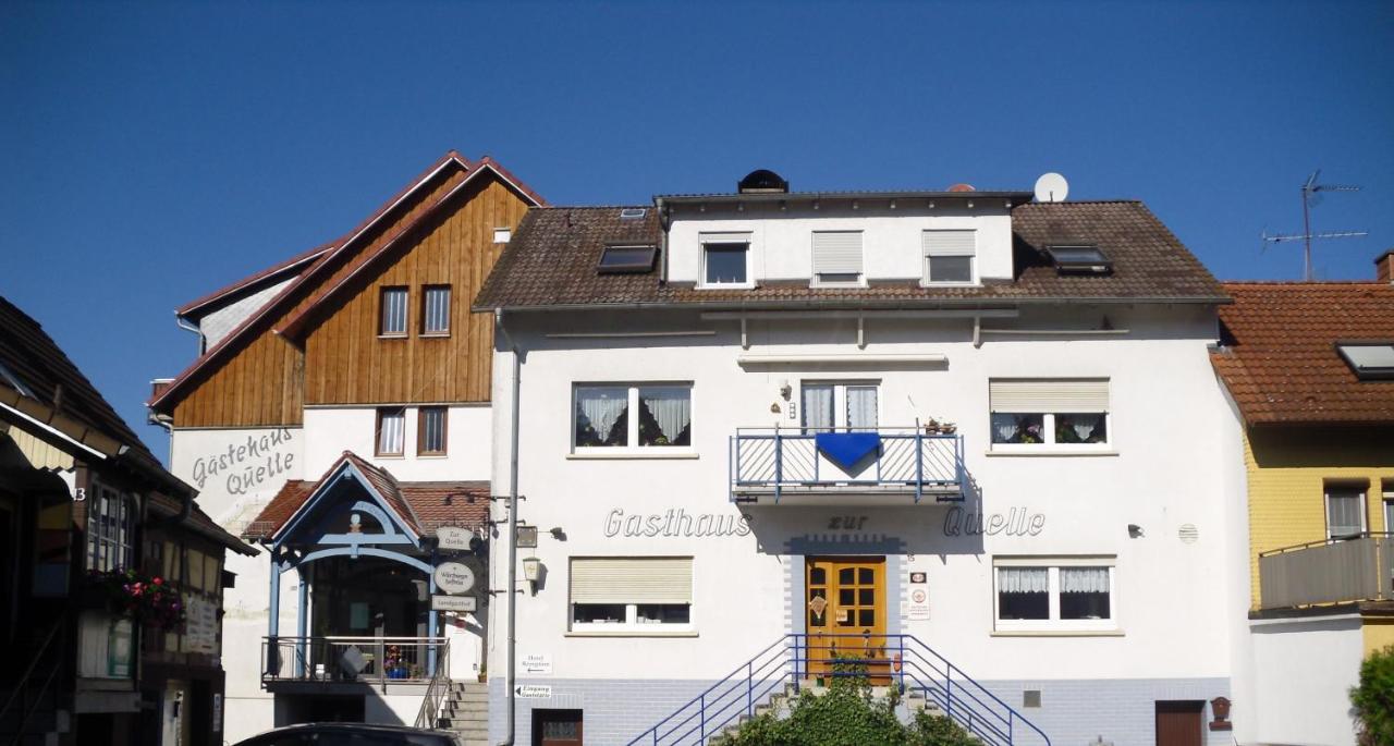 Landgasthof 'Zur Quelle' Wächtersbach Exteriér fotografie